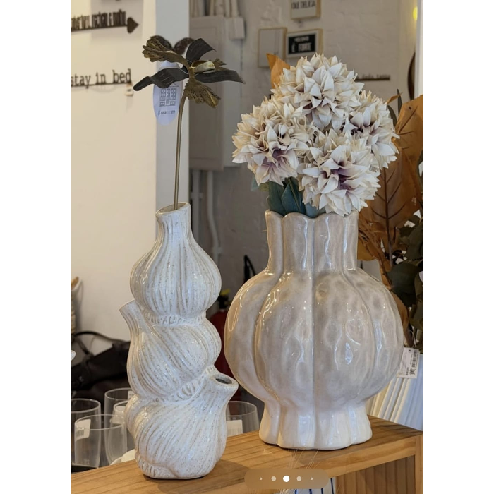 Vaso Alho de Cerâmica