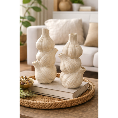 Vaso Alho de Cerâmica