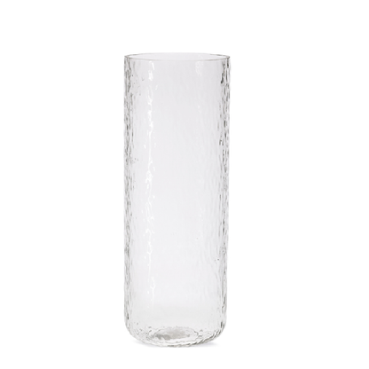 Vaso de Vidro Texturizado