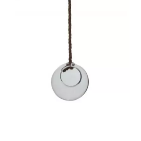 Vaso Pendente de Vidro Bola