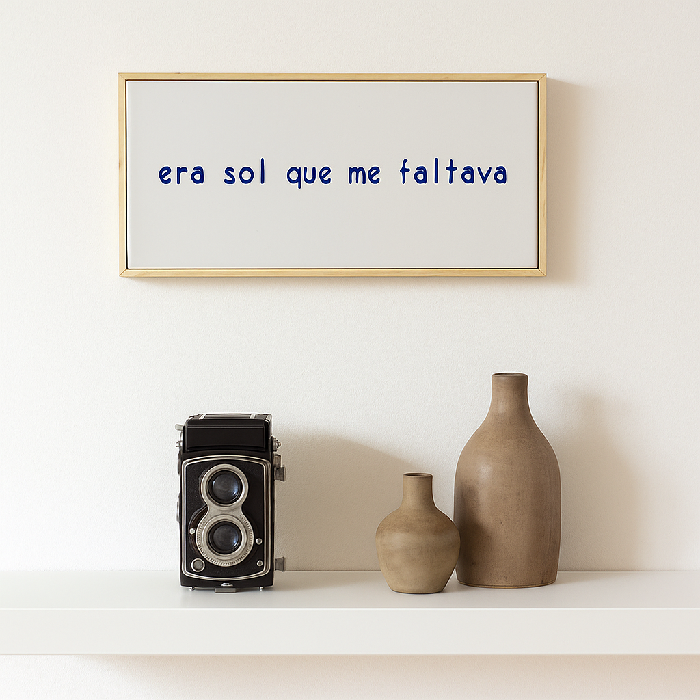 Wood Azule - Era Sol Que Me Faltava