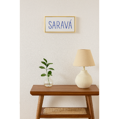 Wood Azule - Saravá