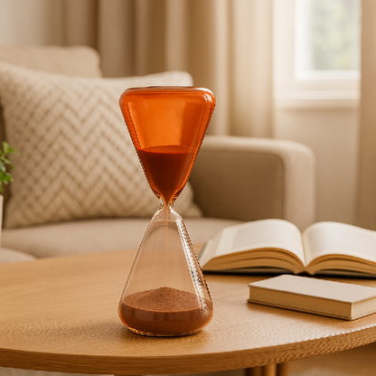 Ampulheta de Vidro 45 Minutos