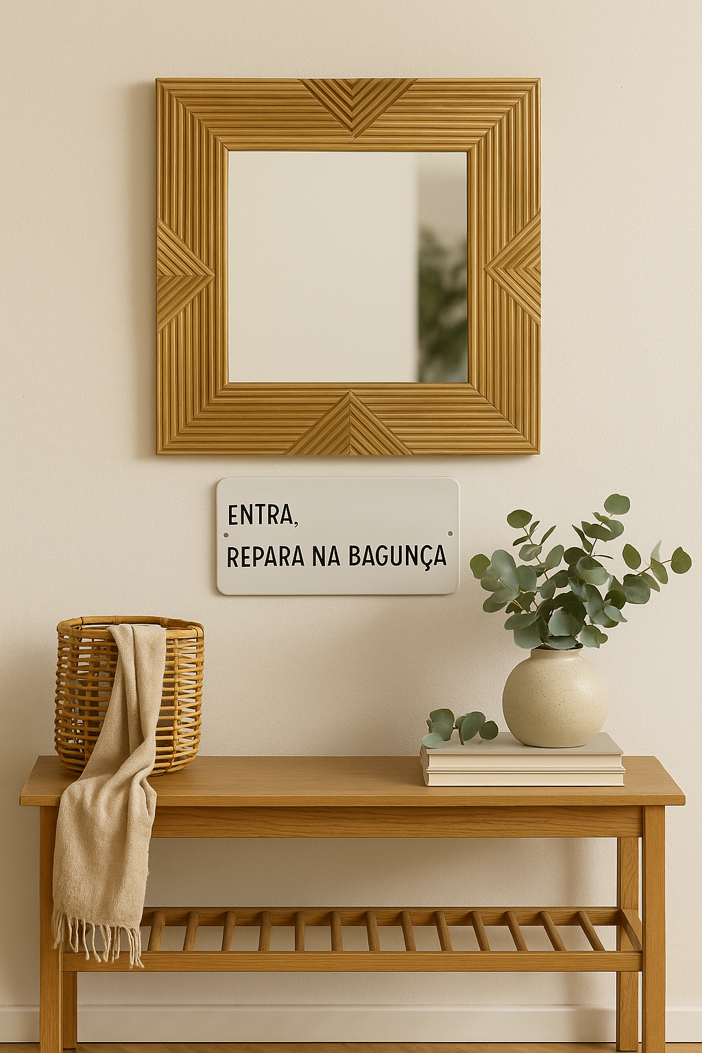 Espelho de Bamboo