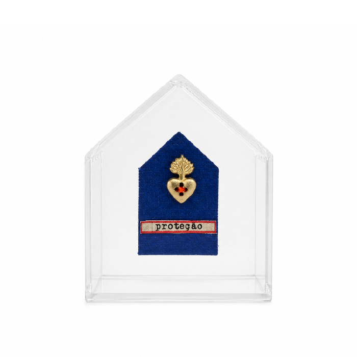 Quadro Casinha Acrílica - Proteção