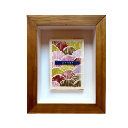 Quadro Lembretes Diários "Coragem"