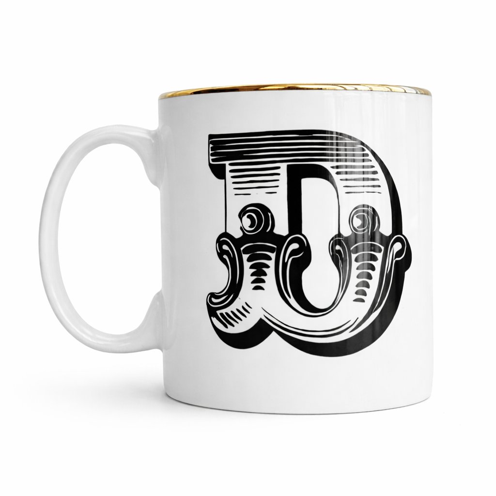 Caneca Monograma P&B