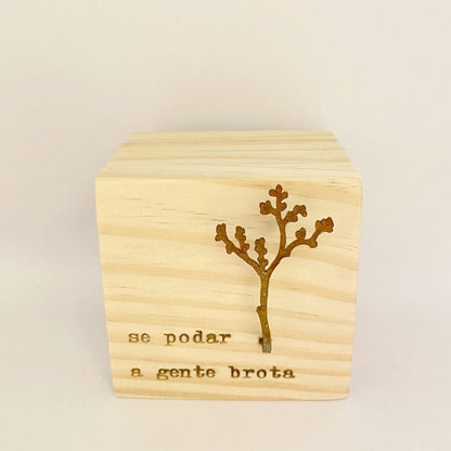 Cubo - Se Podar a Gente Brota