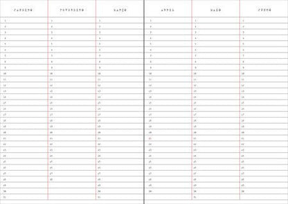 Agenda Planner Anna Cunha Pássaro - casaquetem