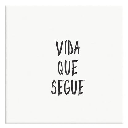 Azulejo Decorativo Vida Que Segue - casaquetem