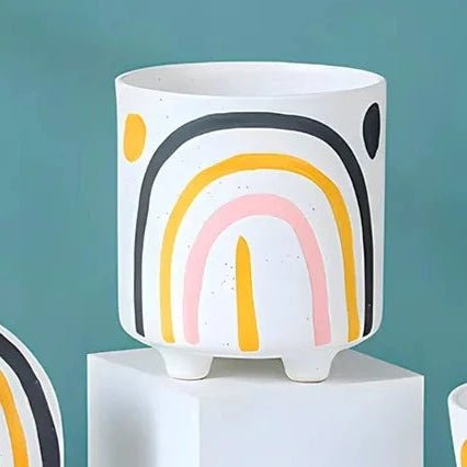 Cachepot Flower Color - casaquetem