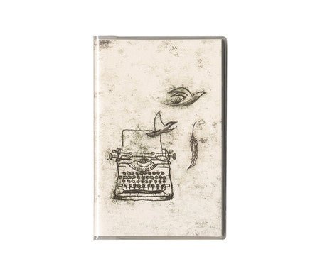 Caderneta Anna Cunha Máquina de Escrever - casaquetem