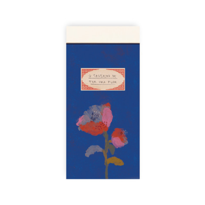 Caderno em Branco Anna Cunha Flor - casaquetem