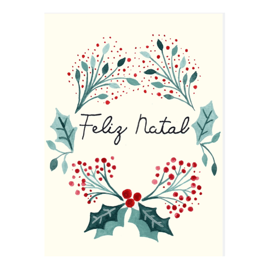 Cartão Dhoye Feliz Natal - casaquetem