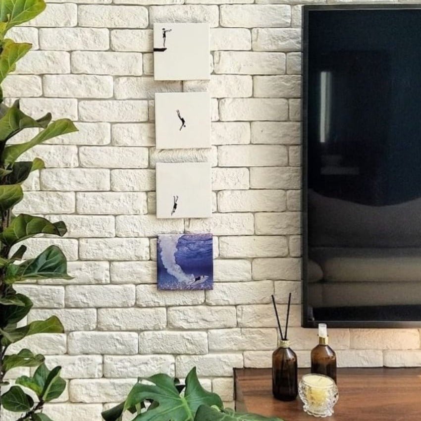 Conjunto de Azulejos Mergulhador - casaquetem