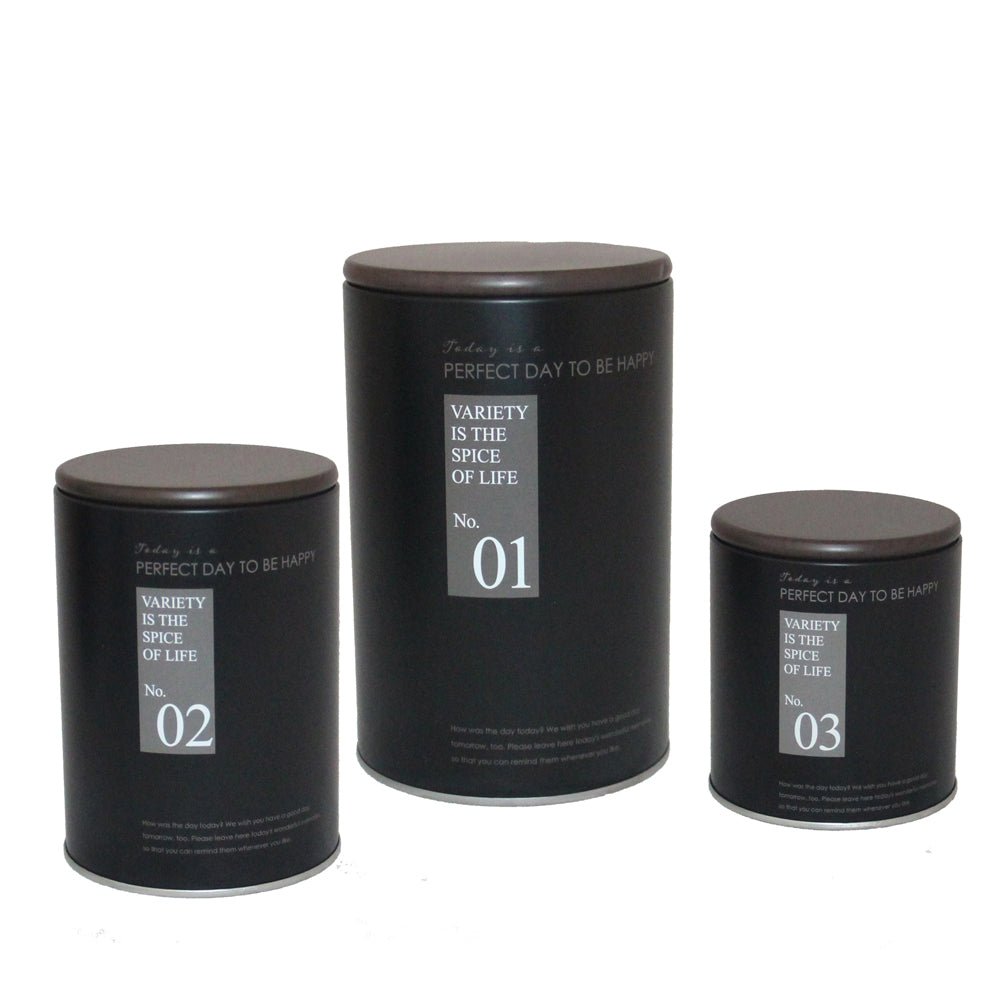 Conjunto de Latas Retrô Black - casaquetem