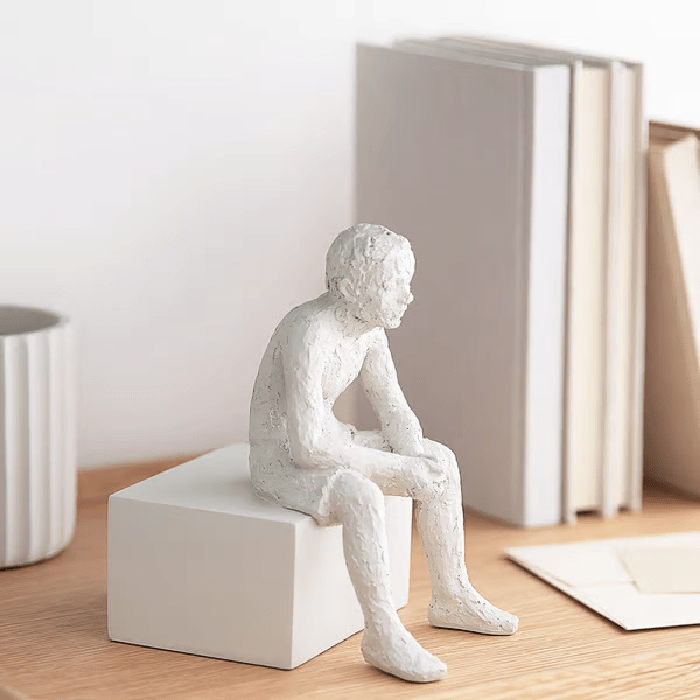 Escultura Pensador - casaquetem