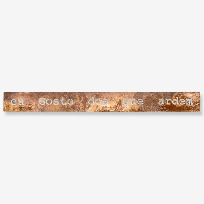 Frase de Ferro - Eu Gosto dos Que Ardem - casaquetem