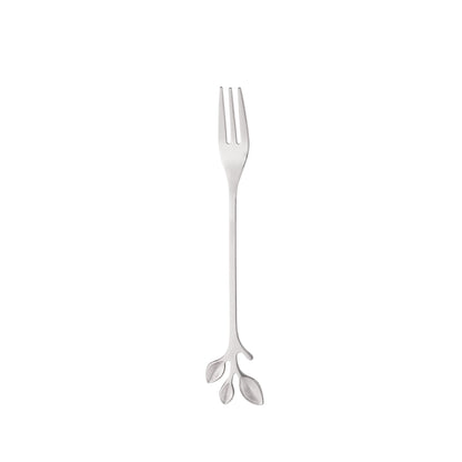 Garfinho em Aço Inox Leaves Prateado - casaquetem