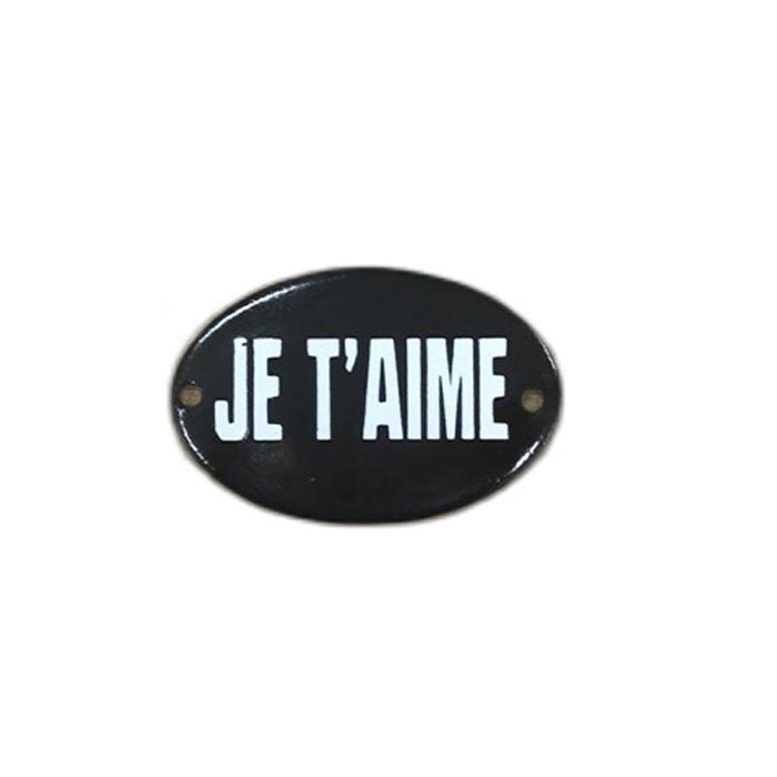 Mini Placa je t'aime - casaquetem