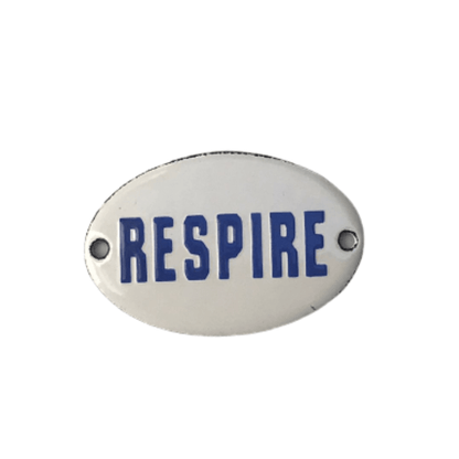 Mini Placa Respire - casaquetem