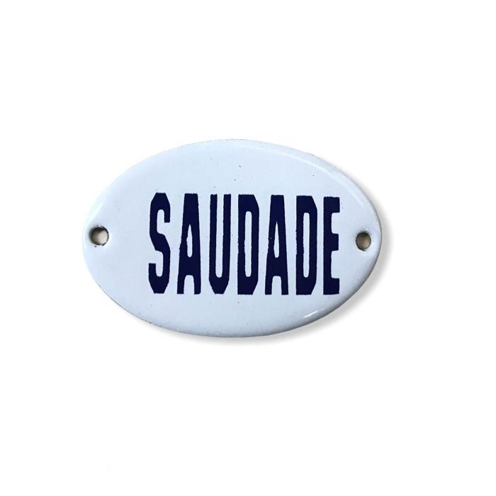 Mini Placa Saudade - casaquetem