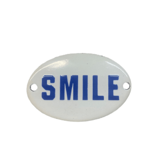 Mini Placa Smile - casaquetem