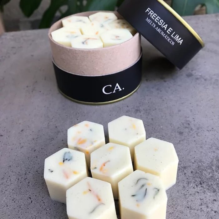 Pastilhas Perfumadas para Difusor - Freesia e Lima - casaquetem