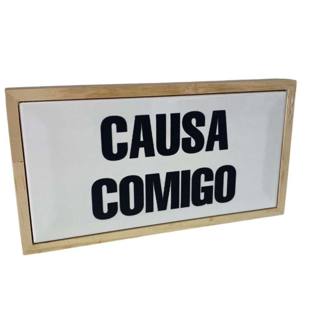 Wood Azule - Causa Comigo - casaquetem