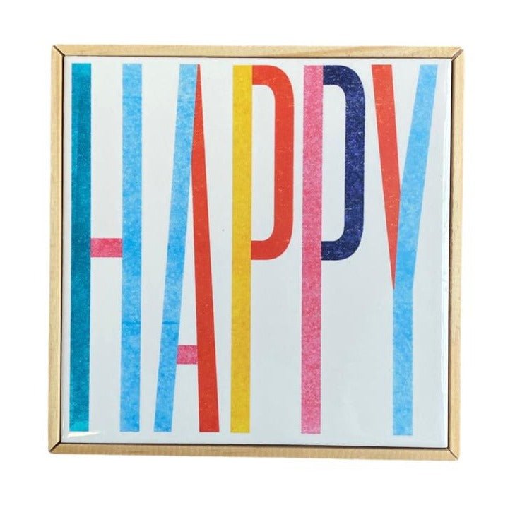 Wood Azule - Happy - casaquetem