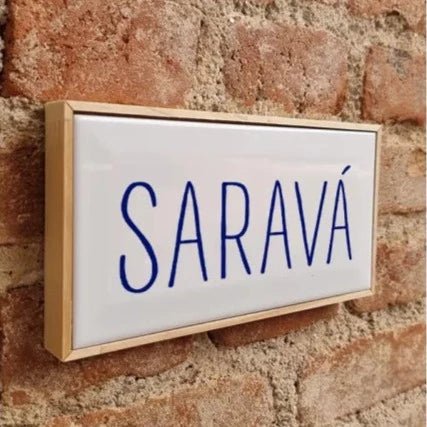 Wood Azule - Saravá - casaquetem